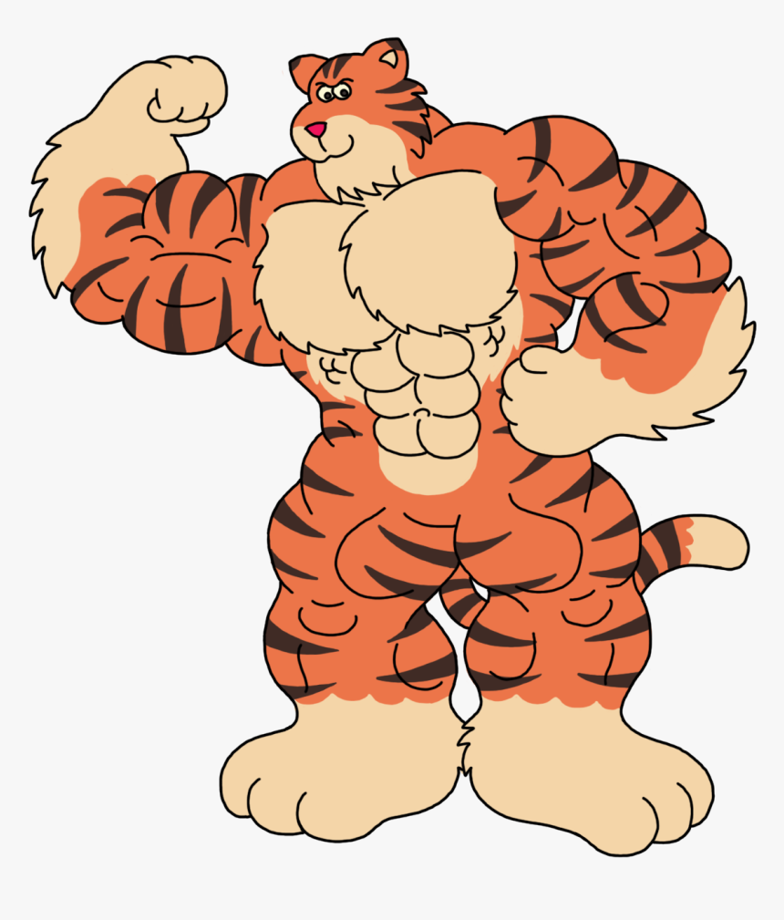 Tiger Guy - Cartoon, HD Png Download, Free Download