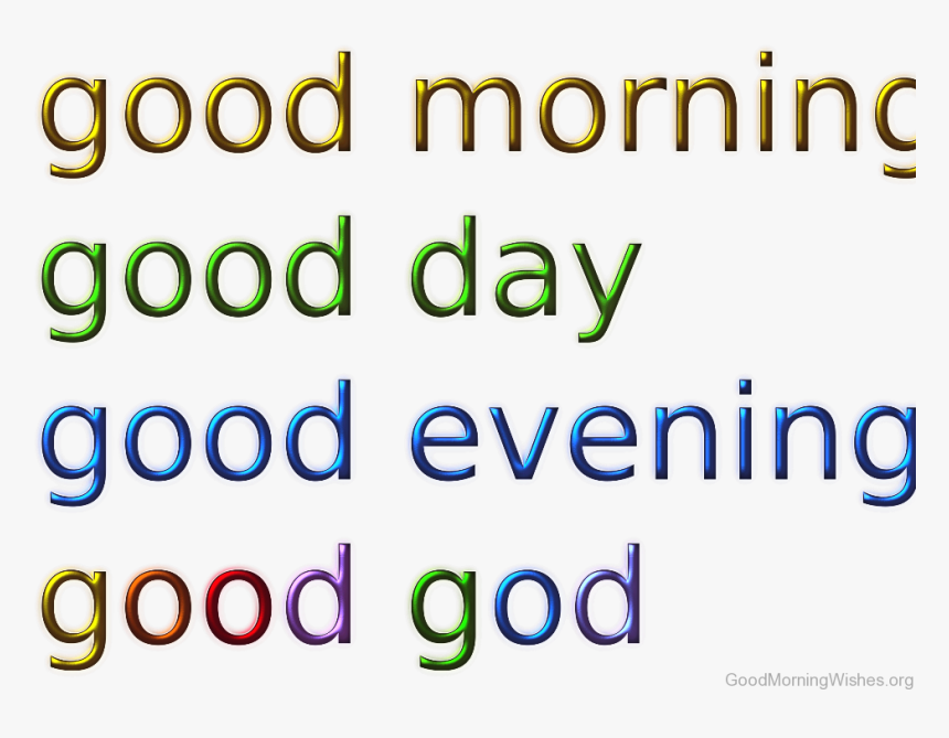 Good Morning Good Day - Calligraphy, HD Png Download, Free Download