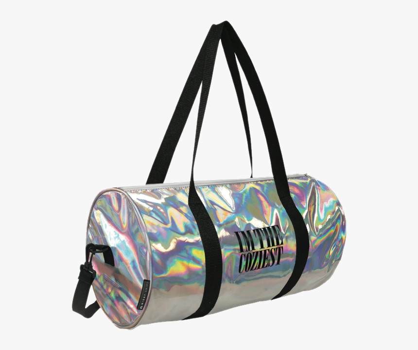 Holographic Overnight Duffle Bag - Transparent Duffle Gym Bag, HD Png Download, Free Download