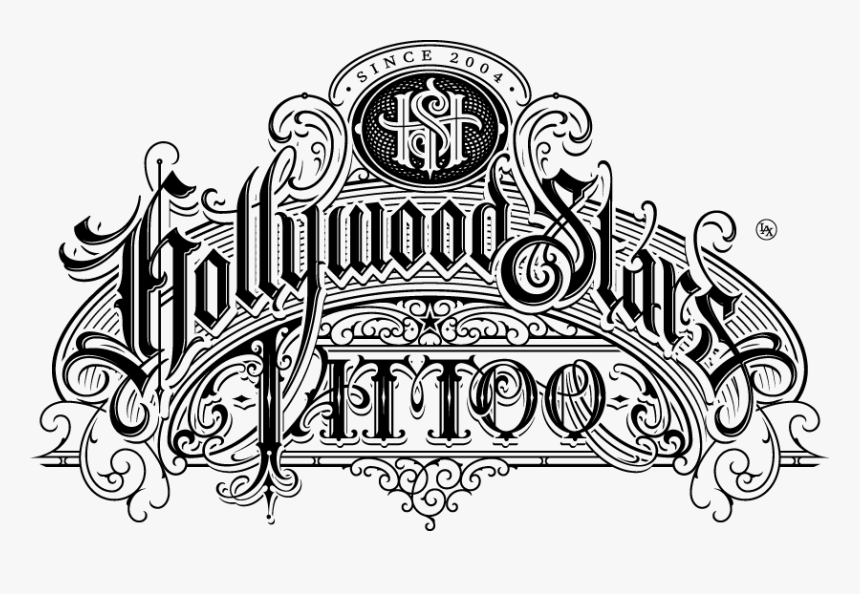 Hollywood Stars Tattoo Shop, HD Png Download, Free Download