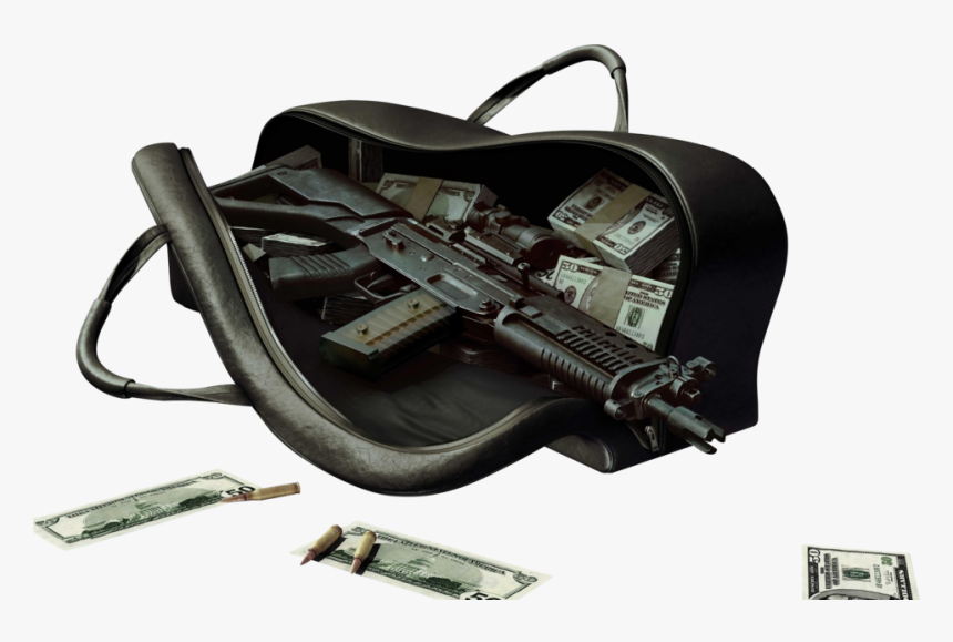 Packing Cash For The Journey - Bag Of Money Png, Transparent Png, Free Download