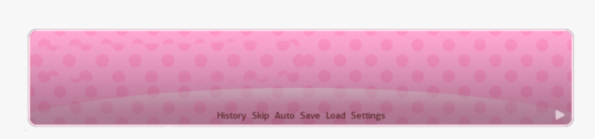Doki Doki Literature Club Text Box Png - Anime Text Box Png, Transparent Png, Free Download