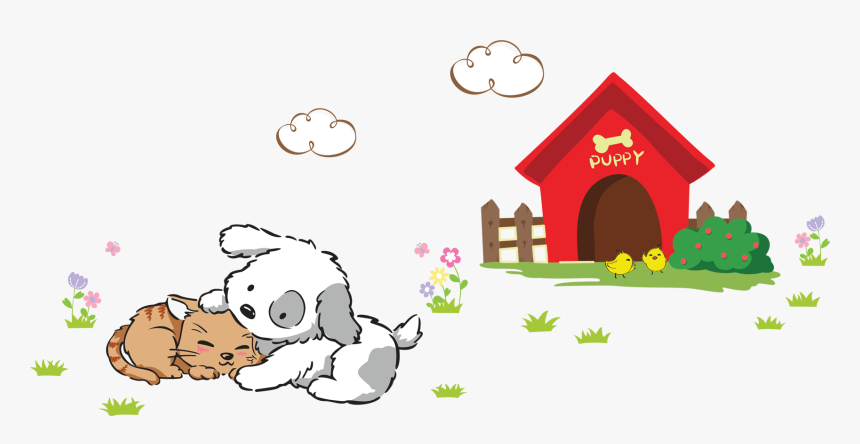 Dog House Png Image - Cartoon Dog Home Transparent Png, Png Download, Free Download