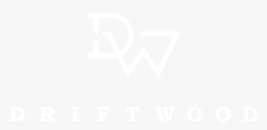 Driftwood Logos White Clean - Johns Hopkins Logo White, HD Png Download, Free Download