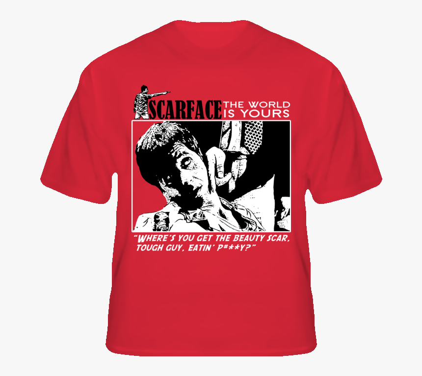 Scarface Tony Montana Gangster Movie Cuban T Shirt - Matip Kit Number, HD Png Download, Free Download