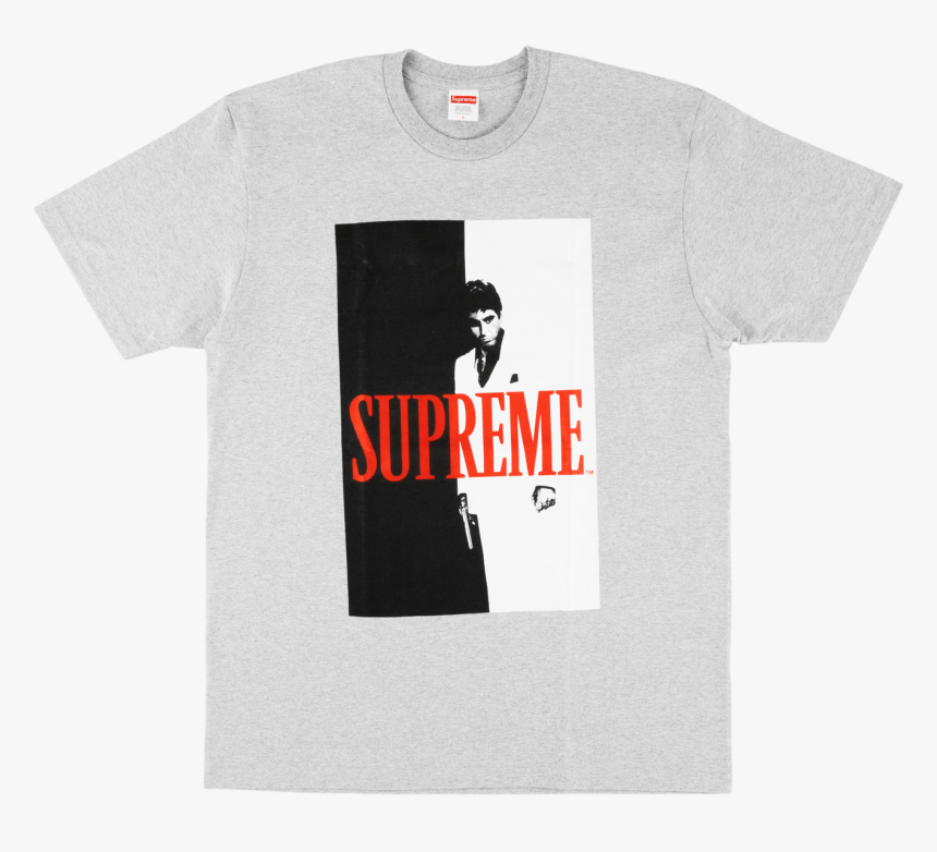 Supreme Scarface Split Tee "fw - Scarface, HD Png Download, Free Download
