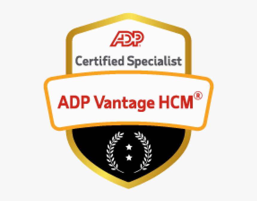 Certified Payroll Specialist For Adp Vantage Hcm, HD Png Download, Free Download