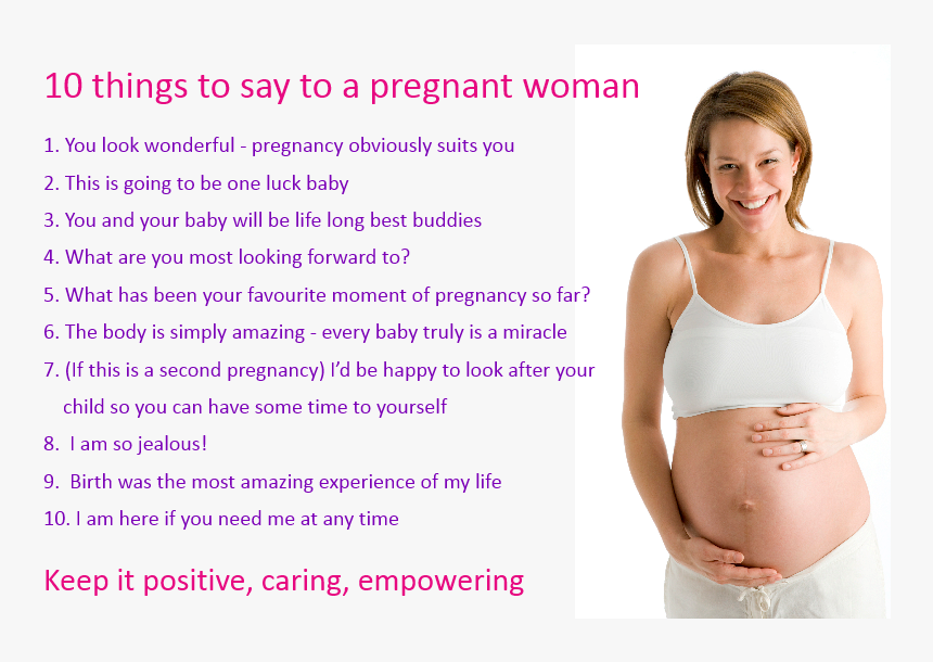 Transparent Pregnant Woman Png - Things You Don T Say To A Pregnant Woman, Png Download, Free Download