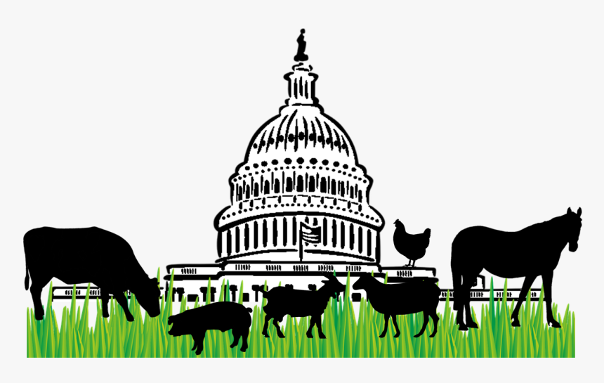 Transparent Cow Grazing Clipart - State Capital Logo, HD Png Download, Free Download
