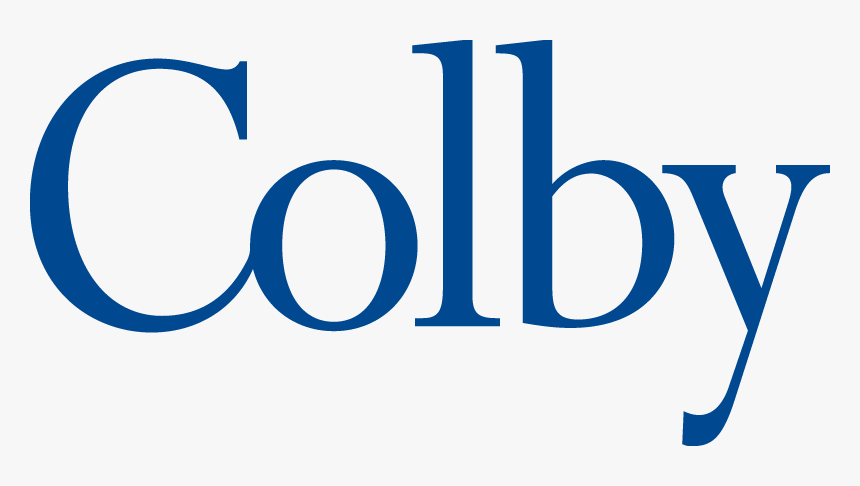 Colby Logotype Pms280 - Colby College Logo, HD Png Download, Free Download