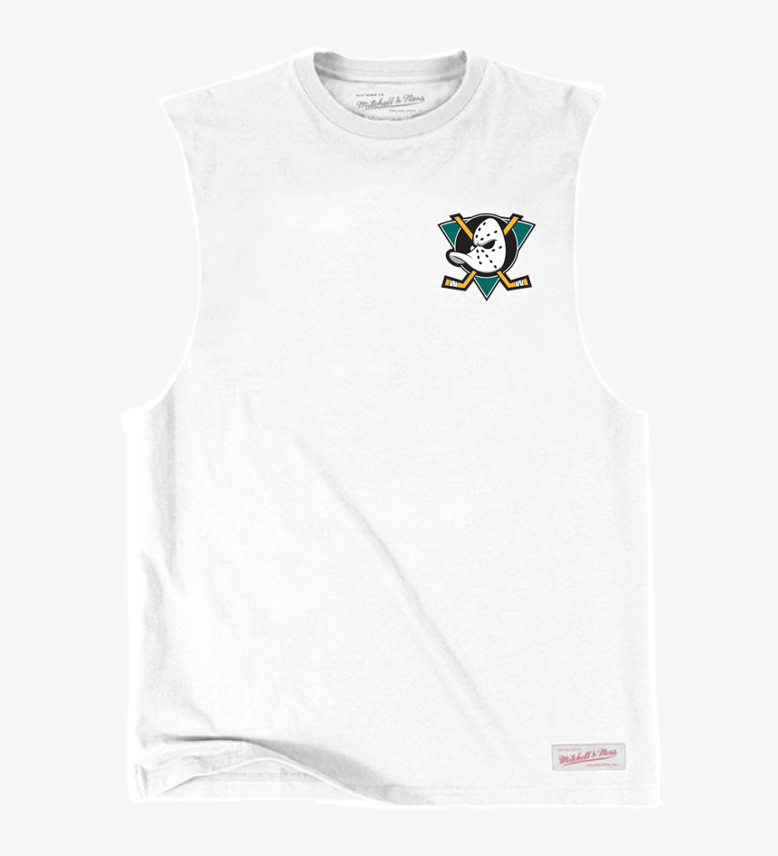 Anaheim Ducks Mitchell & Ness Nhl Triple Double Muscle - Anaheim Mighty Ducks, HD Png Download, Free Download