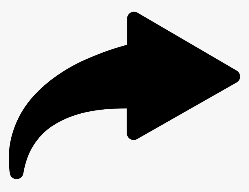 Right Arrow - Arrow Share Icon Png, Transparent Png, Free Download