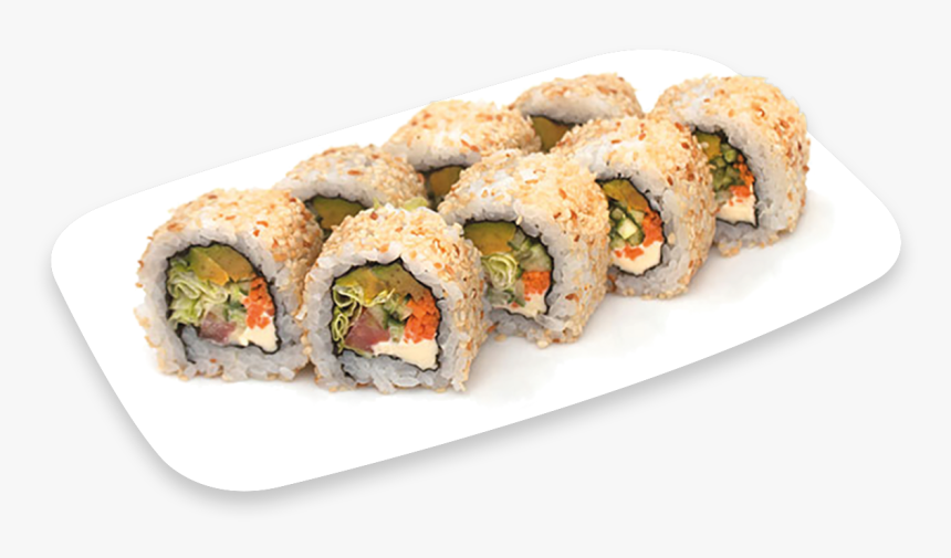 Sushi Rolls, Vegetarian - California Roll, HD Png Download, Free Download