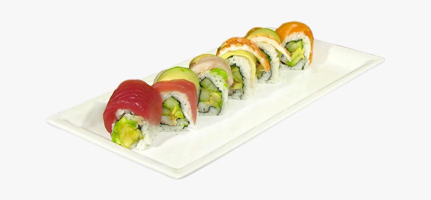 Rainbow Roll - California Roll, HD Png Download, Free Download