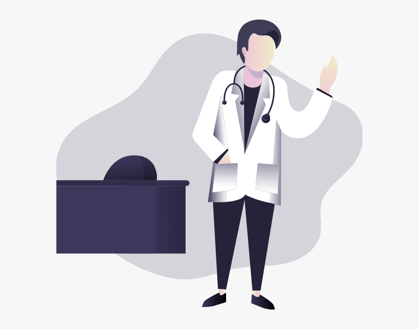 Doctor - Cartoon, HD Png Download, Free Download