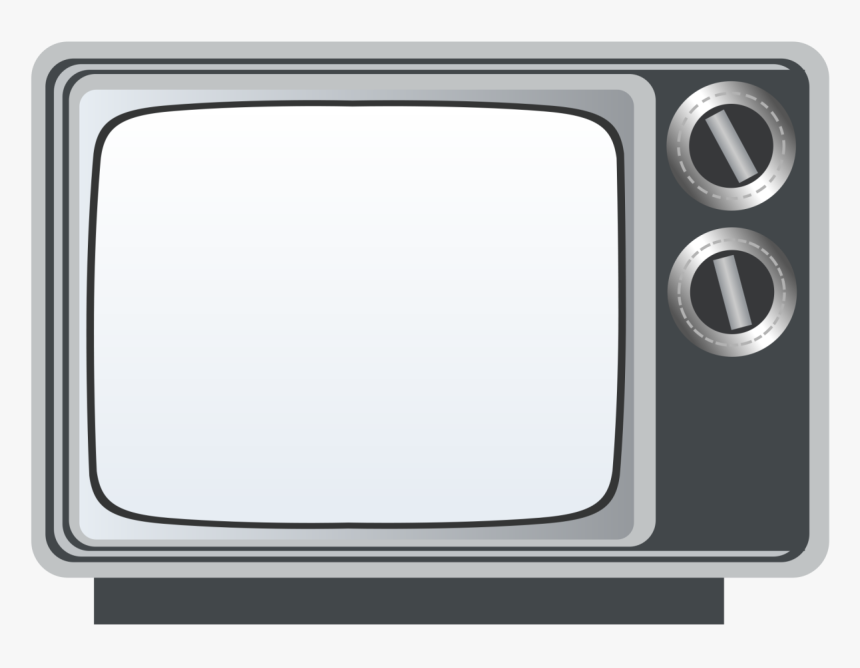 Old Television Png Image - Black And White Tv Png, Transparent Png, Free Download
