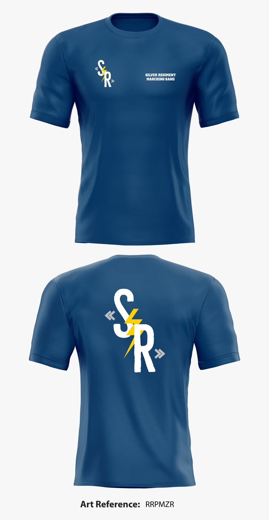 Silver Regiment Marching Band Men"s Short Sleeve Performance - Polo Shirt, HD Png Download, Free Download