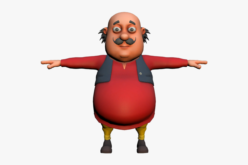 Motu Patlu 3d Model, HD Png Download, Free Download