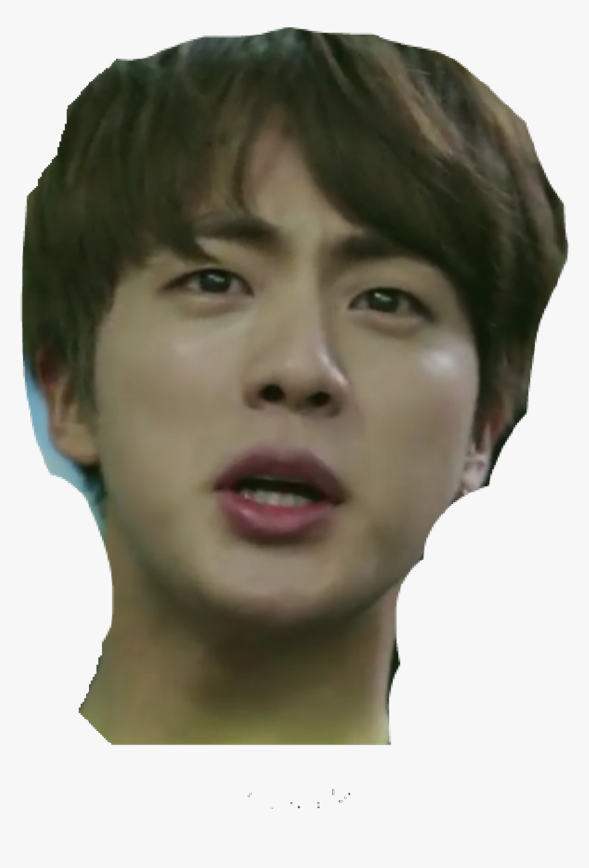 Bts Jin Face Png , Png Download - Bts Jin Derp Png, Transparent Png, Free Download