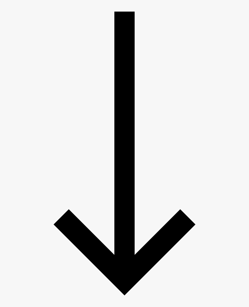 Long Arrow Down, HD Png Download, Free Download