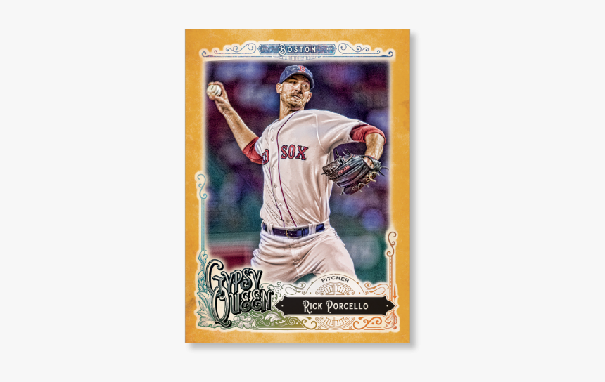 Rick Porcello 2017 Gypsy Queen Baseball Base Cards - Pitcher, HD Png Download, Free Download