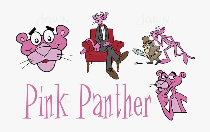 The Pink Panther Logo Png Transparent Image - Pink Panther Logo Transparent, Png Download, Free Download