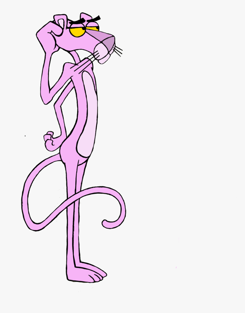#pinkpanther #pink #panther #pinkpanter #pantera - Cartoon, HD Png Download, Free Download