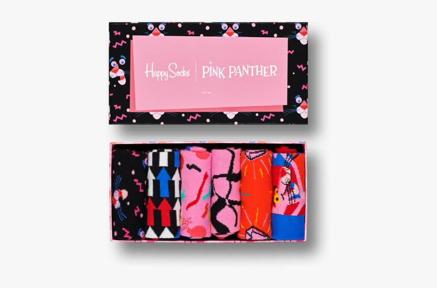 Happy Socks Pink Panther Box, HD Png Download, Free Download