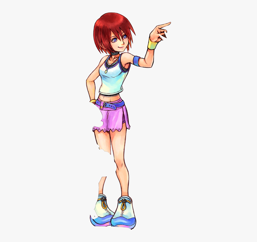 Kingdom Hearts Kairi Artwork, HD Png Download, Free Download