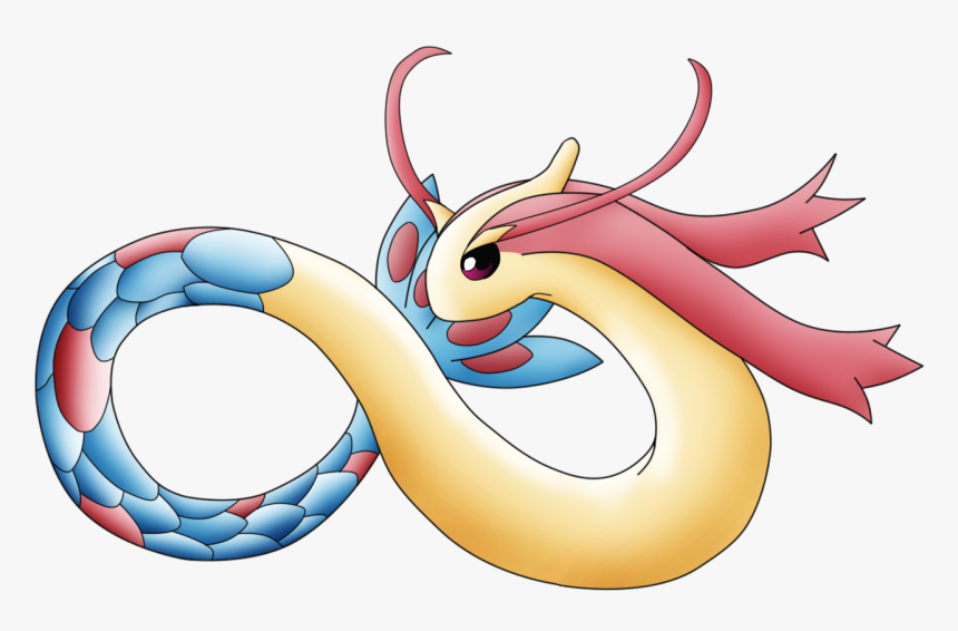 Pokemon Milotic , Png Download - Pokemon Water And Dragon Type, Transparent Png, Free Download