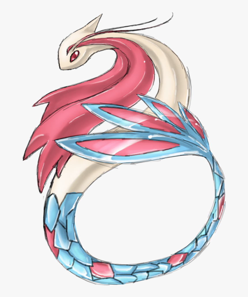 Pokemon Milotic Fanart - Milotic Fanart, HD Png Download, Free Download