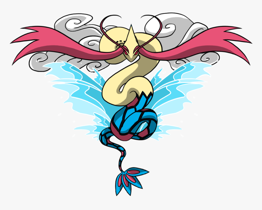 Defensive Milotic For Vgc Battling - Milotic Tattoo, HD Png Download, Free Download