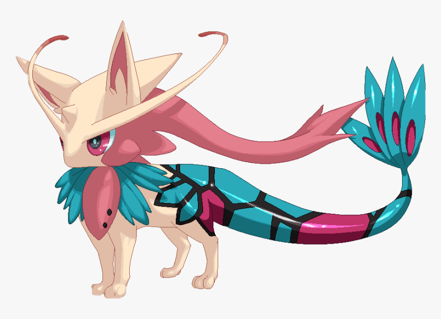 #pokemon #fusion #pokefusion #milotic #vaporeon #freetoedit - Milotic Pokefusion, HD Png Download, Free Download