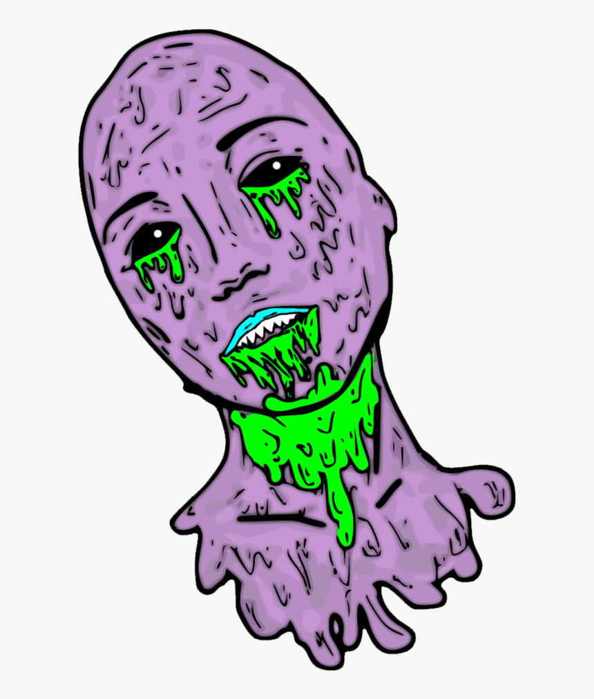 Thumb Image - Grime Art Zombie Png, Transparent Png, Free Download