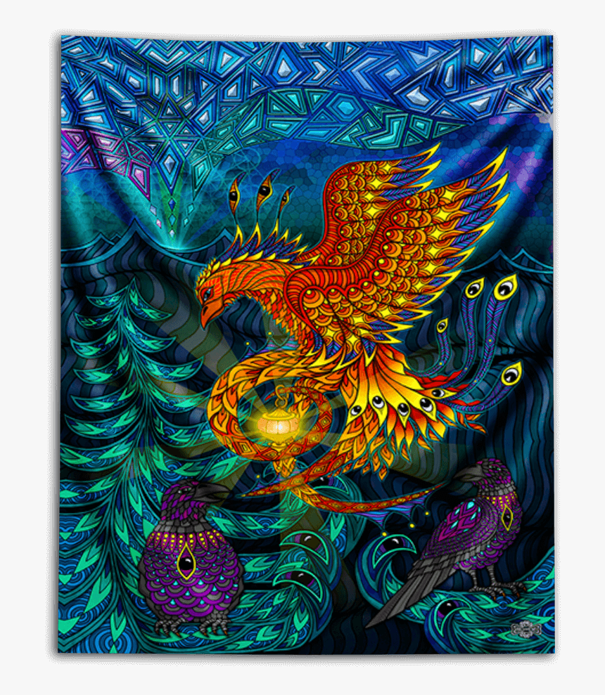 The Phoenix Tapestry"
 Class="lazyload Lazyload Fade - Tapestry Phoenix, HD Png Download, Free Download