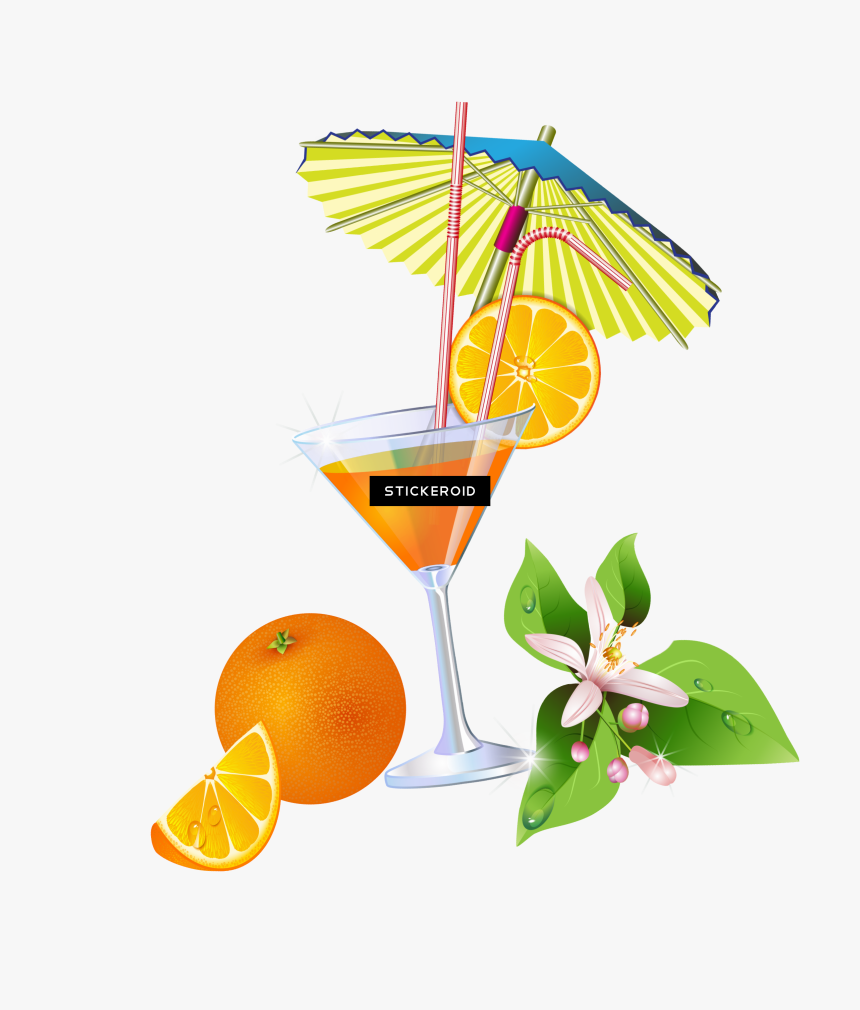 Tropical Drink Clipart Free , Png Download - Koktel Png, Transparent Png, Free Download