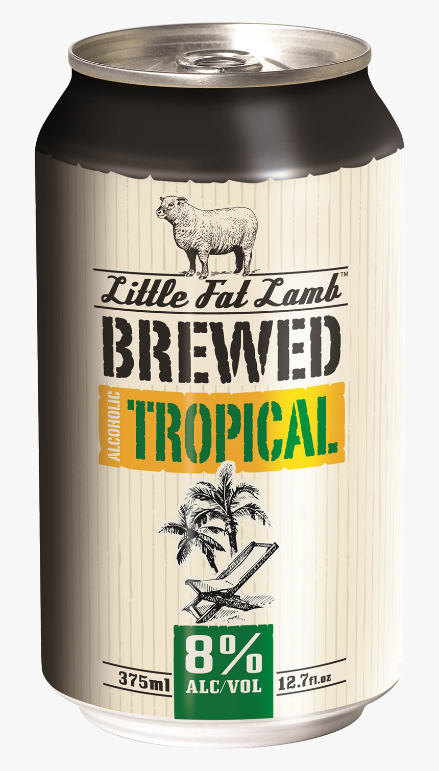 Little Fat Lamb Brewed Tropical Cans 10 Pack 375ml - Anchor Brewery Liberty Ale, HD Png Download, Free Download