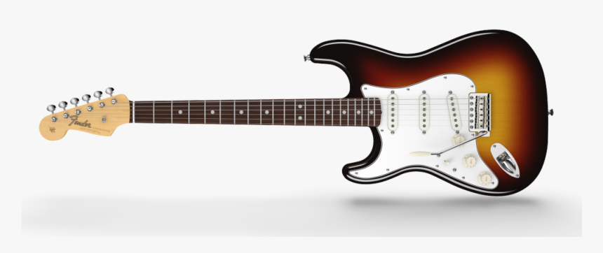 Left Handed Black American Standard Stratocaster, HD Png Download, Free Download