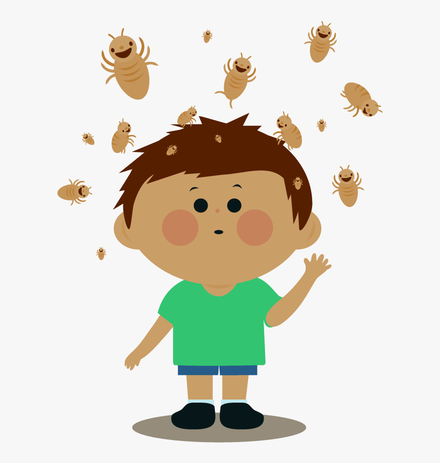 Lice Removal Kit - Cartoon Lice Png, Transparent Png, Free Download