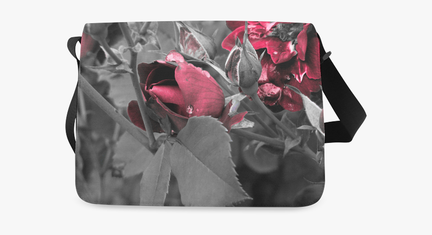 Hued Rose Bud Messenger Bag - Messenger Bag, HD Png Download, Free Download