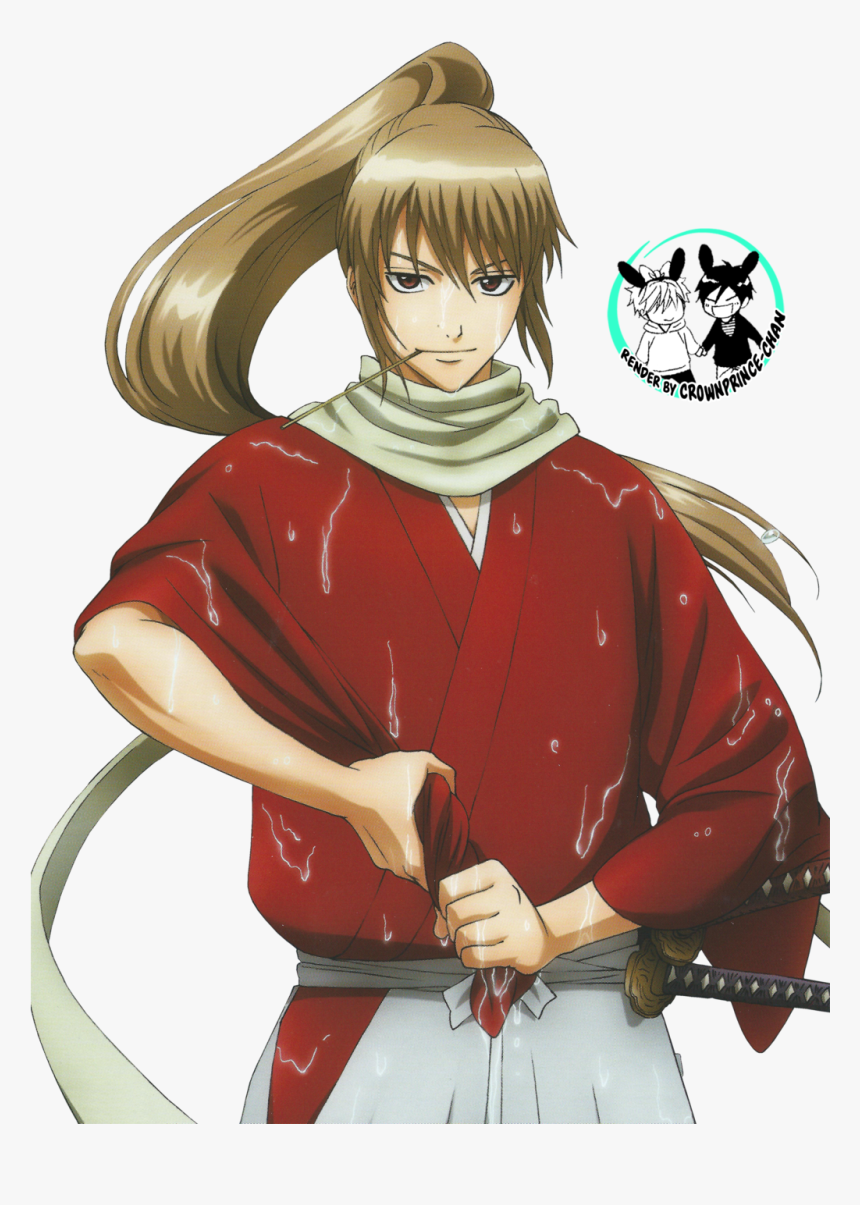 Render Okita Sougo - Okita Sougo Long Hair, HD Png Download, Free Download