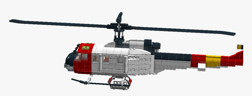 Helicopter Rotor Bell Uh 1 Iroquois Bell Huey Family - Bell Huey, HD Png Download, Free Download