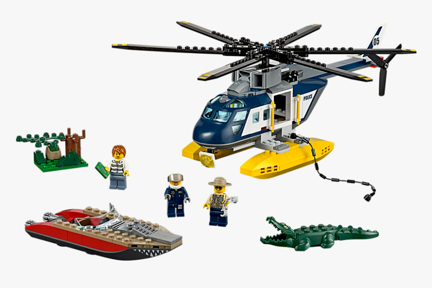 Lego Swamp Police Helicopter, HD Png Download, Free Download