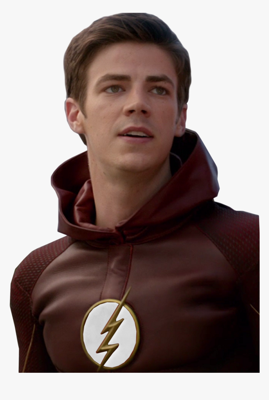 Grant Gustin Com O Uniforme De Flash , Png Download - Grant Gustin Png, Transparent Png, Free Download