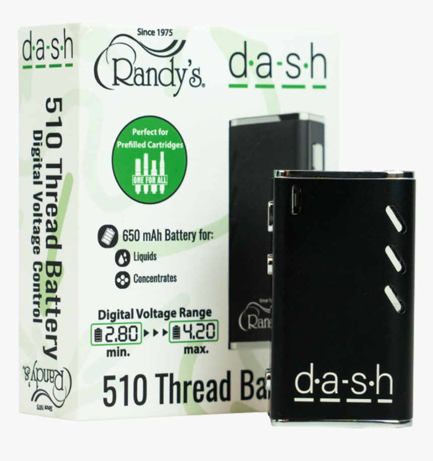 Dash Oil Vaporizer By Randy"s Vaporizer 650mah *drop - Vaporizer, HD Png Download, Free Download