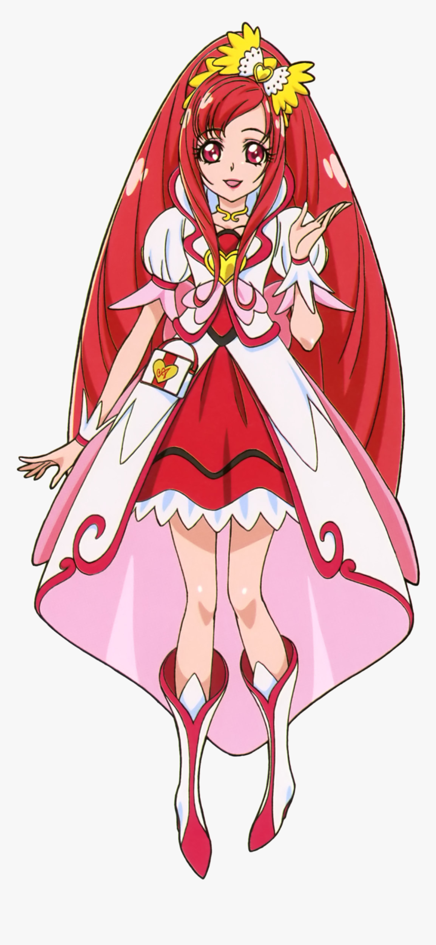 Doki Doki Pretty Cure Cure Ace Pose6 - Glitter Force Doki Doki, HD Png Download, Free Download