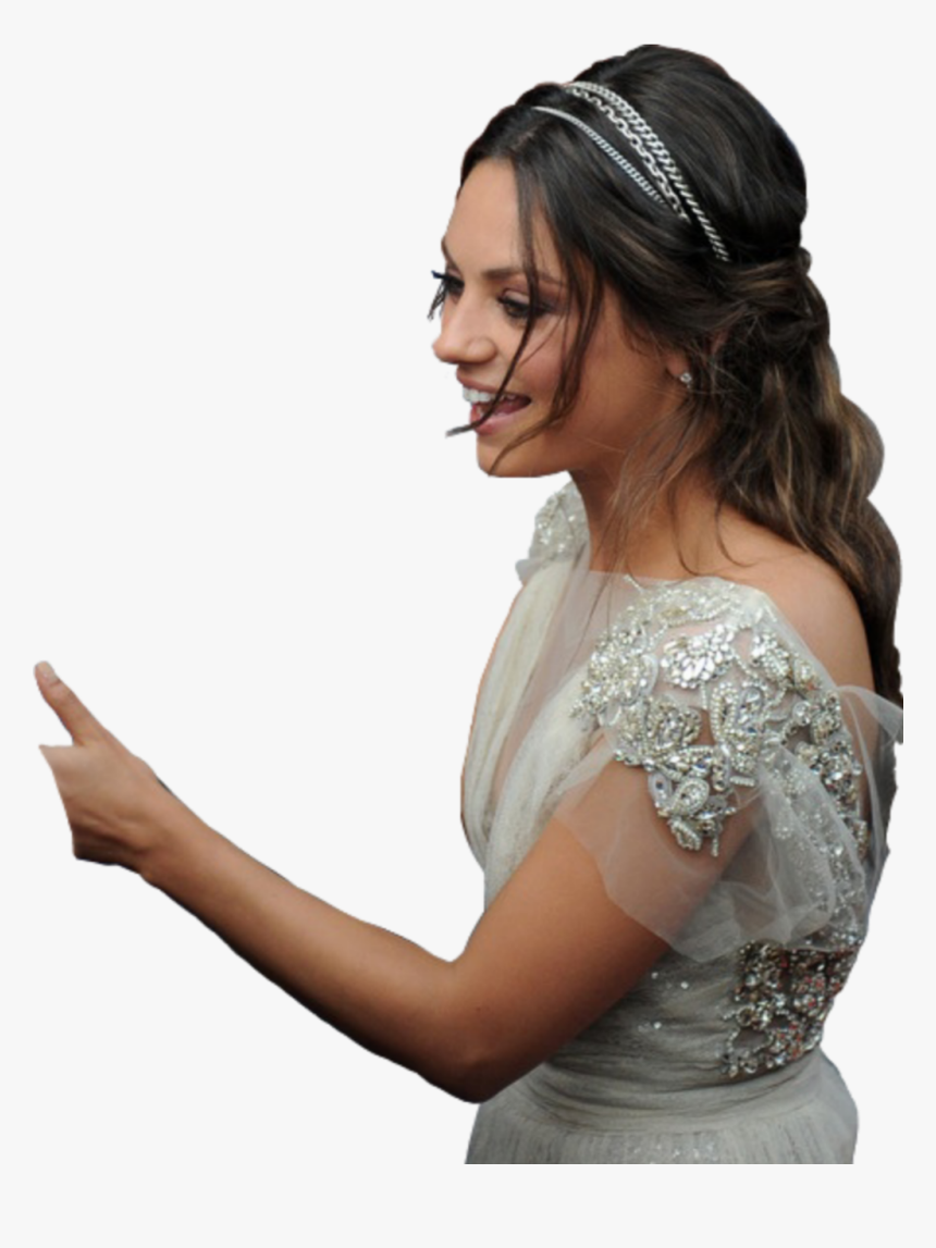 Mila Kunis Wedding Hair, HD Png Download, Free Download