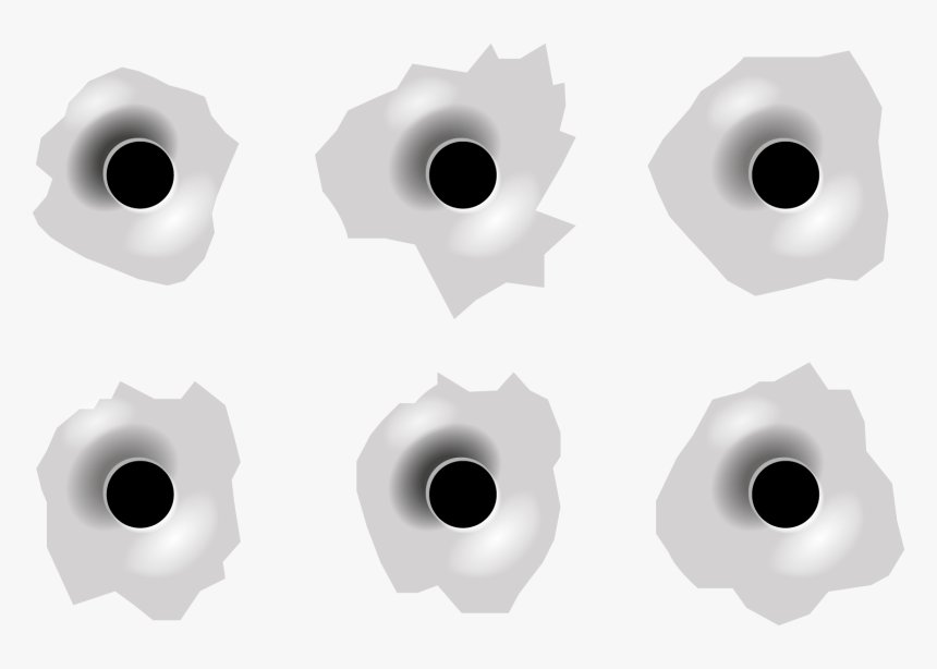Bullet Holes Creative Figure Png Download, Transparent Png, Free Download