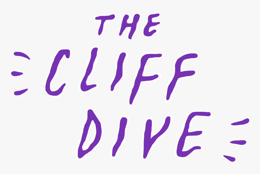 Cliff Diver Png - Calligraphy, Transparent Png, Free Download