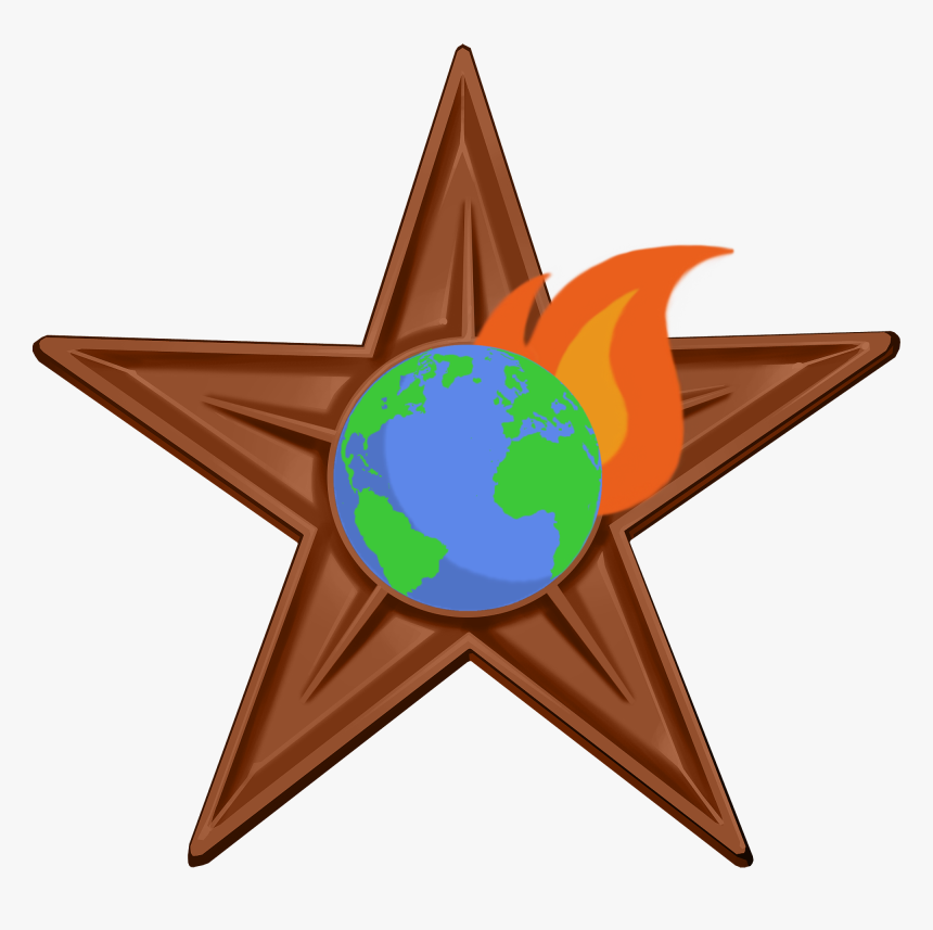 Global Warming And Climate Change Barnstar 2 - Global Climate Change Png, Transparent Png, Free Download
